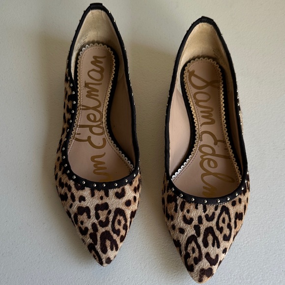 Sam Edelman Shoes - Sam Edelman Brown and Black Leopard Flats